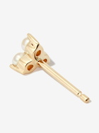 MARIA TASH 18K Yellow Gold Large Trinity Pearl Earring