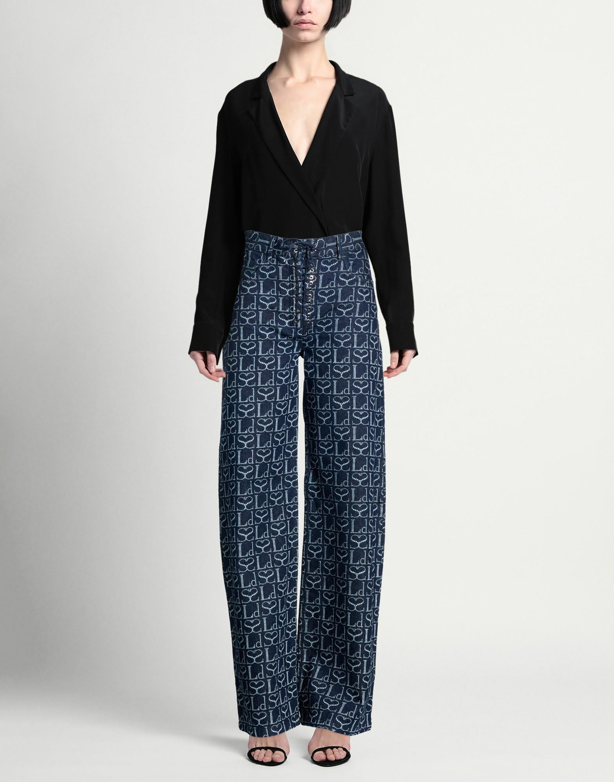 Ludovic De Saint Sernin Womens Jeans in Blue