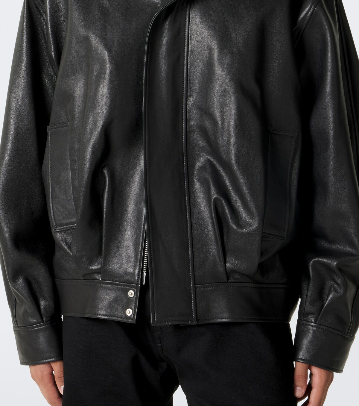 Arma Paulo leather blouson jacket