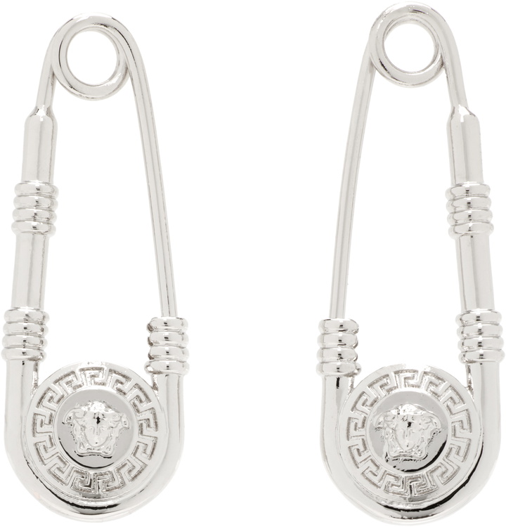 Photo: Versace Safety Pin Earrings
