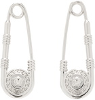 Versace Safety Pin Earrings