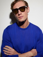 Cutler and Gross - 1410 Square-Frame Acetate Sunglasses - Tortoiseshell