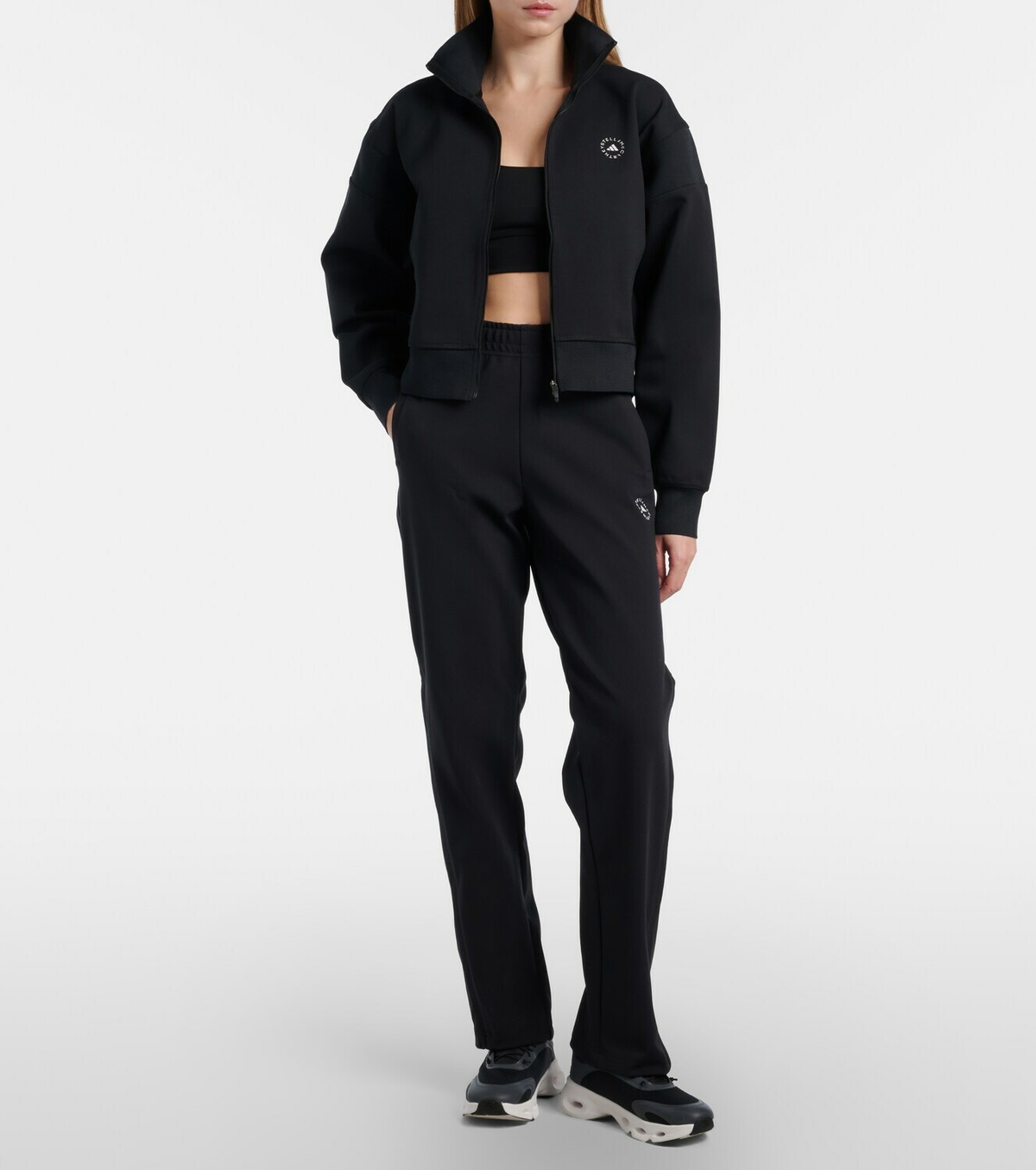 Adidas by Stella McCartney Cropped track jacket