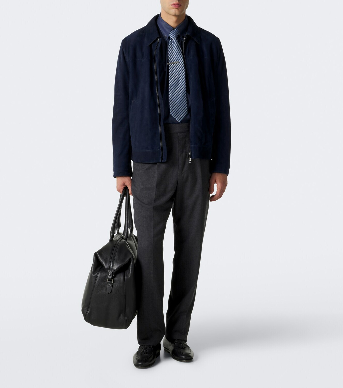 Charvet Cotton chambray shirt