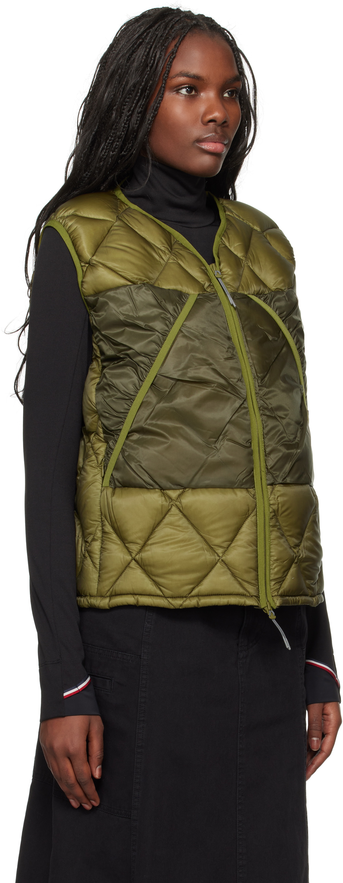 ROA Khaki Light Down Vest