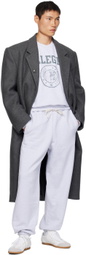 Recto Gray Embroidered Sweatpants