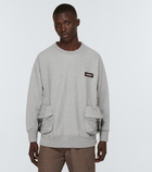 Undercover - x EASTPAK cotton sweatshirt