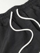 Cherry Los Angeles - Five Star Straight-Leg Mid-Length Logo-Embroidered Shell Swim Shorts - Black