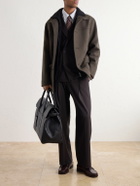 Officine Creative - Bostonian/001 Leather Weekend Bag - Black