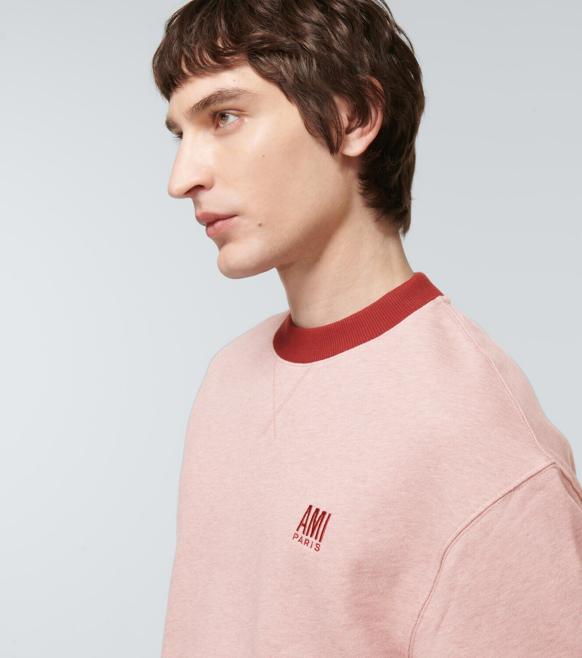 トップス AMI paris cotton-jersey sweatshirt Ami Paris Cotton jersey sweatshirt AMI