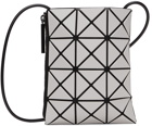 Bao Bao Issey Miyake Off-White Matte Prism Mini Pochette Crossbody Bag