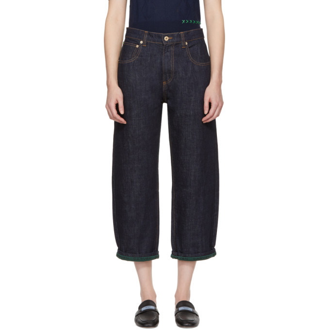 Photo: Carven Indigo Large Jeans