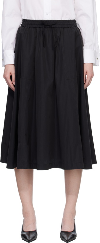 Photo: Kenzo Black Kenzo Paris 'Boke Flower 2.0' Midi Skirt