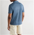 Massimo Alba - Linen Polo Shirt - Blue