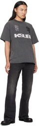 Ksubi Gray Rugged Ekcess T-shirt