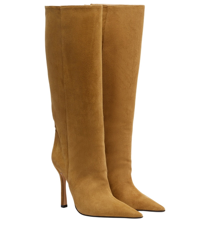 Photo: Gucci Naomi suede knee-high boots