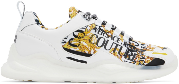 Photo: Versace Jeans Couture White Levion Sneakers