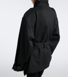 The Frankie Shop Tavea belted double-breasted jacket