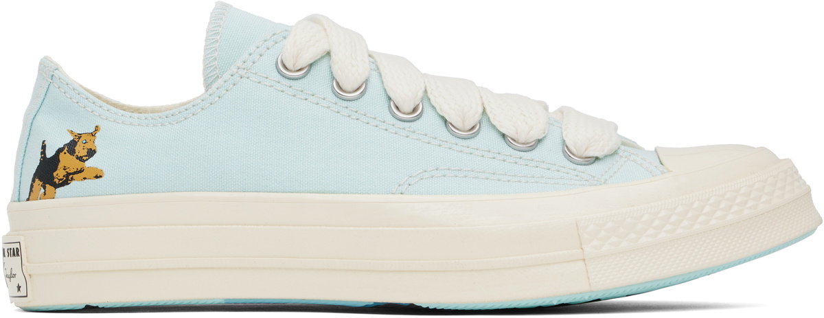 靴 Converse Golf le Fleur Blue Converse Chuck Taylor All Star 70 Hi Golf le Fleur Flames Men's