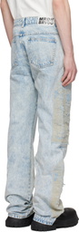 Who Decides War Blue Mechanic Signature Jeans