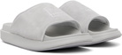 Y-3 Gray Y-3 Slides