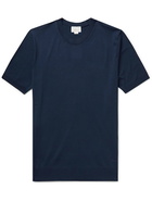 BRIONI - Cotton T-Shirt - Blue