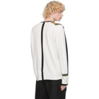 Loewe Off-White Wool and Cashmere Scarf Sweater