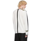 Loewe Off-White Wool and Cashmere Scarf Sweater