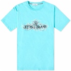 Stone Island Men's Institutional Two Graphic T-Shirt in Turquiose