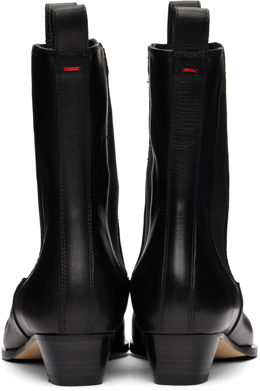 Aeyde Black Kiki Chelsea Boots