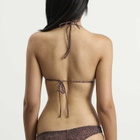 Fruity Booty Women's Shania Halter Bikini Top in Brown