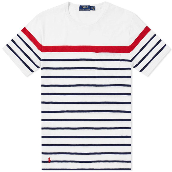 Photo: Polo Ralph Lauren Multi Stripe Tee