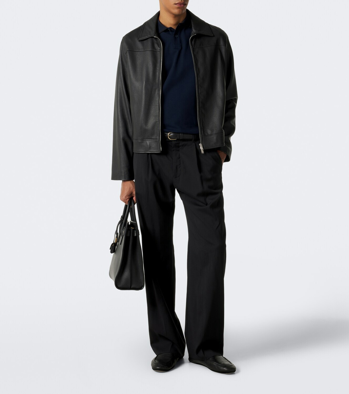 Brioni Cotton piqué polo shirt
