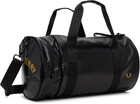 Fred Perry Brown Tonal Barrel Duffle Bag