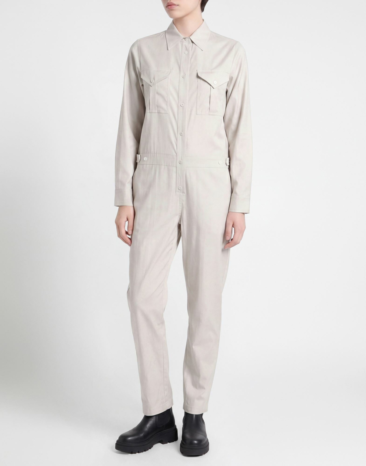 Eleventy Womens Jumpsuit in Off white