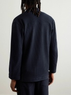 Monitaly - Seersucker Suit Jacket - Blue