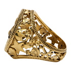 Vivienne Westwood Gold Aaron Seal Signet Ring