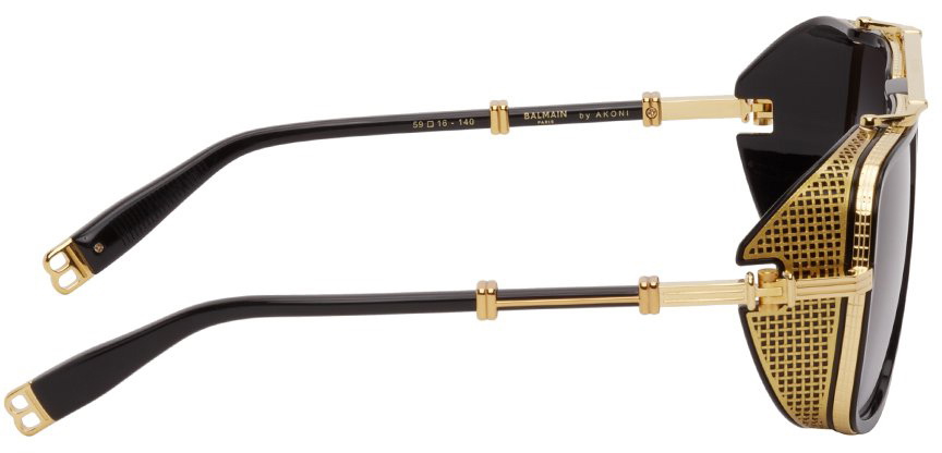 Balmain Black & Gold Akoni Edition O.R. Sunglasses Balmain display picture 1