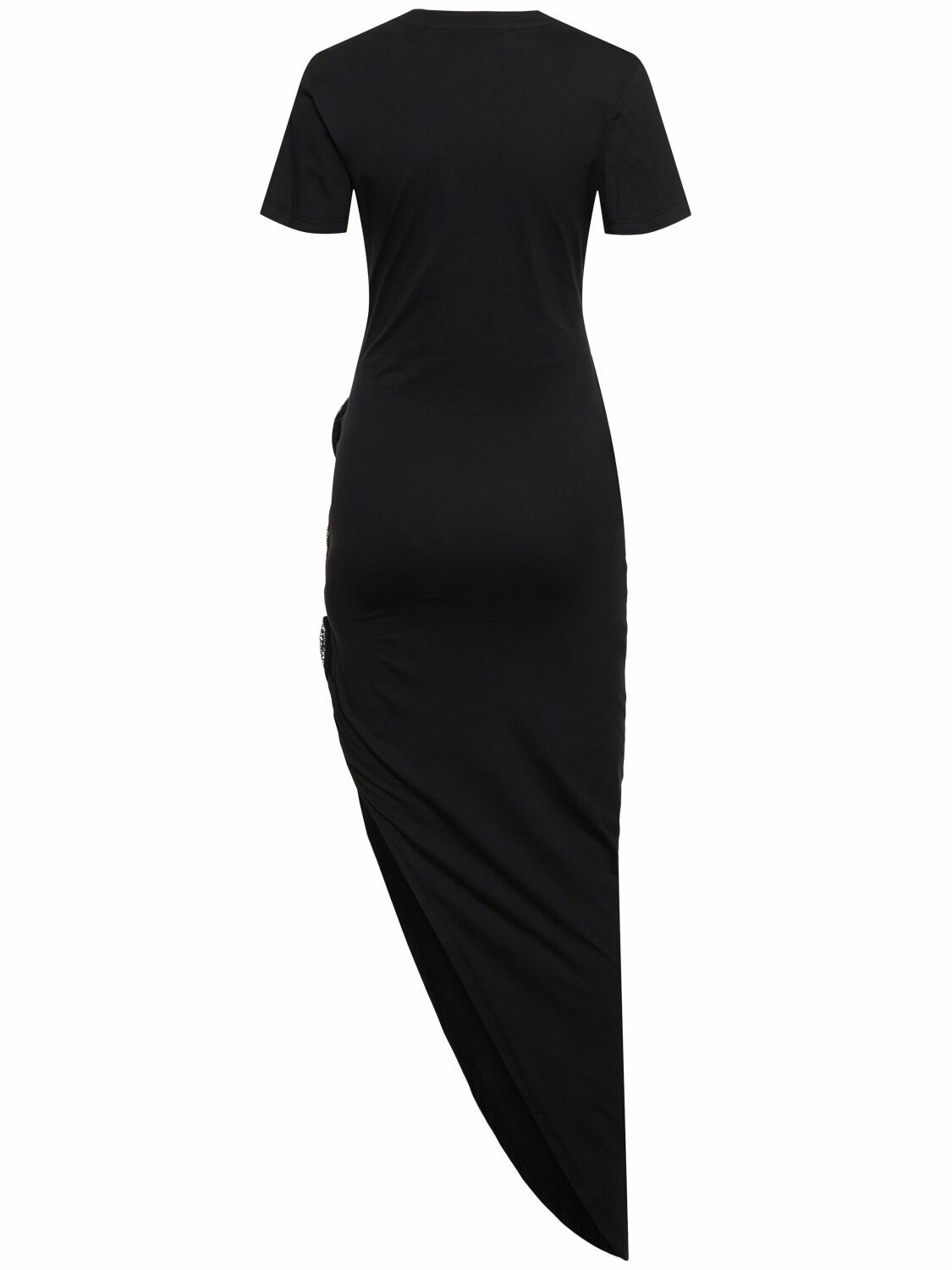 【関税込み】GIUSEPPE DI MORABITO JERSEY COTTON LONG DRESS GIUSEPPE DI MORABITO Cotton Jersey Maxi Dress with Slit