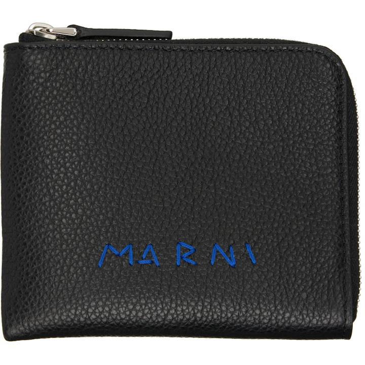 Photo: Marni Black Zip Around Wallet