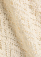Johanna Ortiz Soul Open-knit Cotton Maxi Skirt Ecru