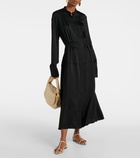 Jil Sander Pleated shirt dress