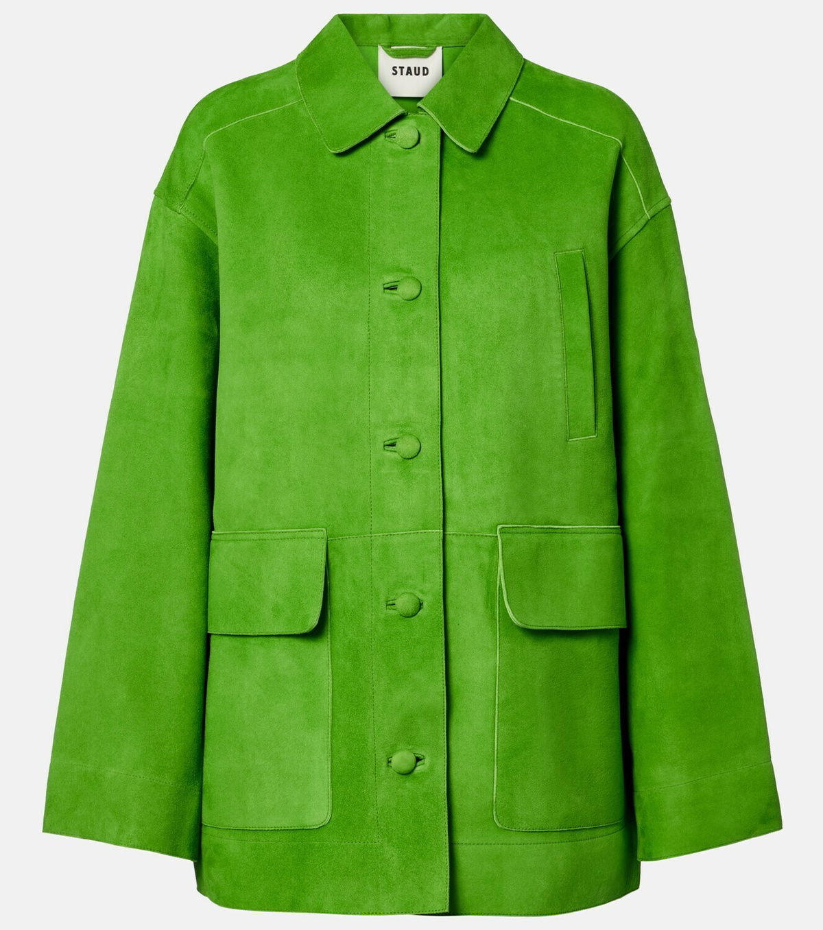 Staud Roxanne suede jacket