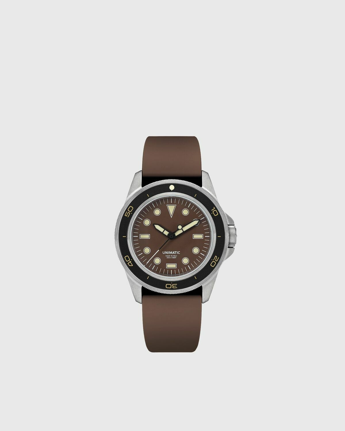 Unimatic U1-DHBR Brown Mens Watch
