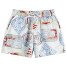 Damson Madder Women's Pull on Shorts in Multi