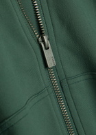 Vuori Halo Modern Hooded Stretch-jersey Sweatshirt Green