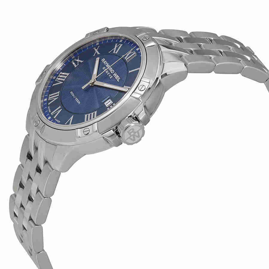 Raymond Weil Tango Blue Dial Mens Watch 8160-ST-00508