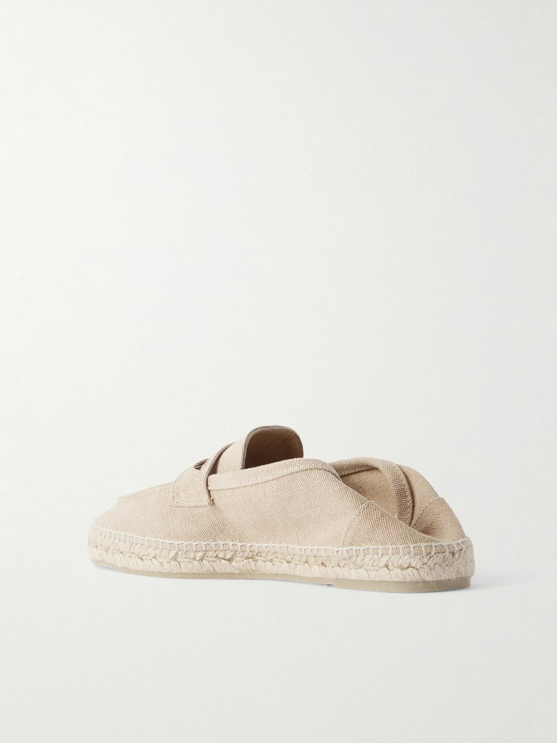 Castañer - Nacho Washed-Canvas Espadrilles - Neutrals