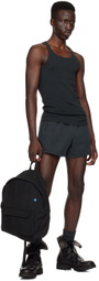 GREG ROSS Black GR Backpack