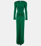 Victoria Beckham Gathered jersey gown
